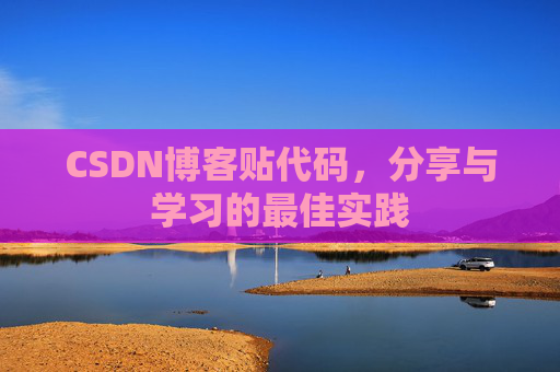 CSDN博客贴代码，分享与学习的最佳实践