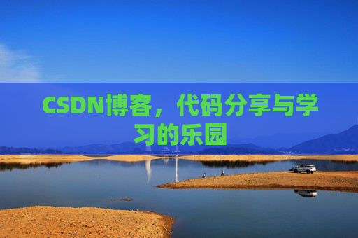 CSDN博客，代码分享与学习的乐园